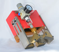 χειρός Pneumatic Dot Peen Marking Machine για σκληρό μέταλλο για χαλύβδινο κύλινδρο